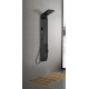 Душевая панель Cerutti SPA Oglio B CT8987 цвет черный, шланг 150 см
