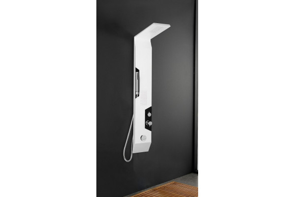 Душевая панель Cerutti SPA Oglio W CT8986 цвет белый, шланг 150 см