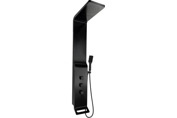 Душевая панель Cerutti SPA Sella B CT8989 цвет черный, шланг 150 см