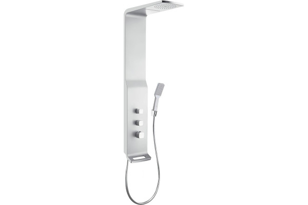 Душевая панель Cerutti SPA Sella S CT8990 цвет серебро, шланг 150 см