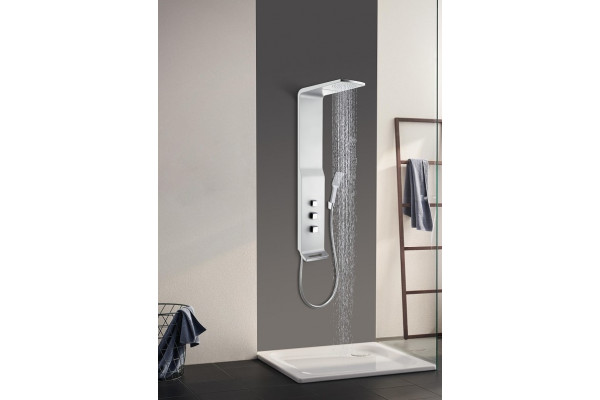 Душевая панель Cerutti SPA Sella S CT8990 цвет серебро, шланг 150 см