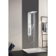 Душевая панель Cerutti SPA Sella S CT8990 цвет серебро, шланг 150 см
