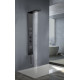 Душевая панель Cerutti SPA Tanaro B CT8991 цвет черный, шланг 150 см