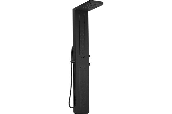 Душевая панель Cerutti SPA Vettore B CT8993 цвет черный, шланг 150 см