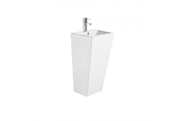 Напольная раковина Cerutti Spa Vito CT7663 прямоугольная, цвет белый