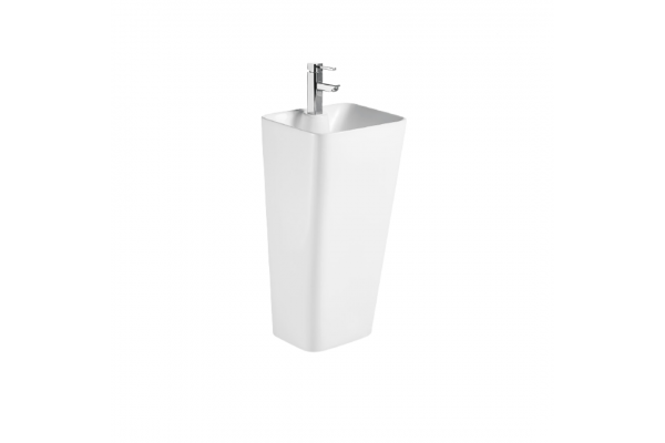 Напольная раковина Cerutti Spa Dorris CT7830 прямоугольная, цвет белый