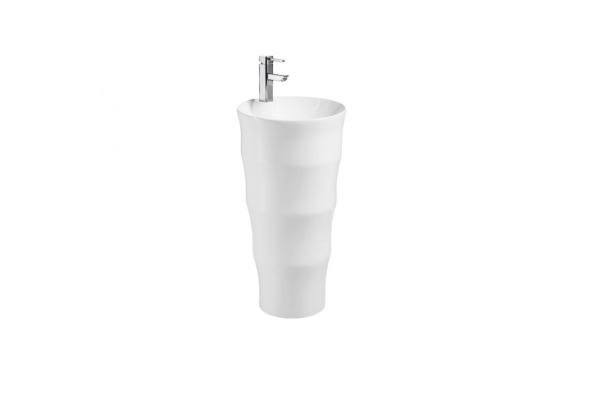 Напольная раковина Cerutti Spa MARCO CT7833 круглая, цвет белый