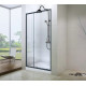 Душевая дверь в нишу Cerutti Spa Gloria D120B раздвижная, стекло прозрачное