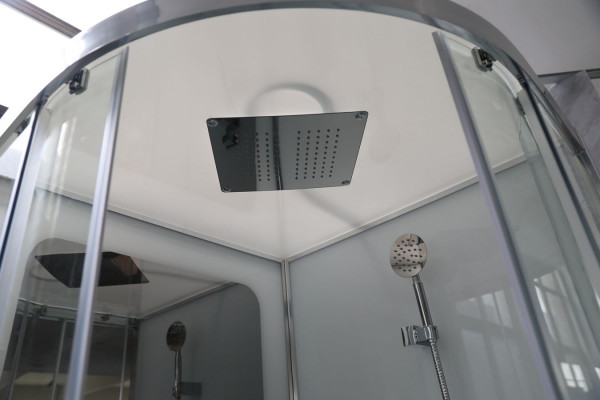 Душевая кабина Cerutti Spa Viva101 поддон низкий, стекло прозрачное, c крышей
