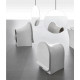 Подвесной безободковый унитаз Cerutti Spa Vettore aria CT7190 белый, прямоугольный, 34x49 см