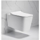 Подвесной безободковый унитаз Cerutti Spa Maiella aria CT7402 белый, прямоугольный, 35x49 см