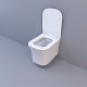 Подвесной унитаз Cerutti Spa Marmolada aria CT7778 белый, прямоугольный, 36x48.5 см