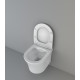 Подвесной унитаз Cerutti Spa Adige Aria CT7837 белый, 36x49 см