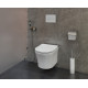 Подвесной унитаз Cerutti Spa Adige Aria CT7837 белый, 36x49 см