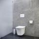 Подвесной унитаз Cerutti Spa Arno Aria CT7839 белый, 36x49 см