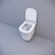 Подвесной унитаз Cerutti Spa Arno Aria CT7839 белый, 36x49 см