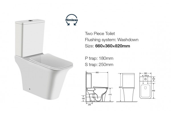 Напольный унитаз Cerutti Spa NIVOLET CT8457 белый, 36x66 см