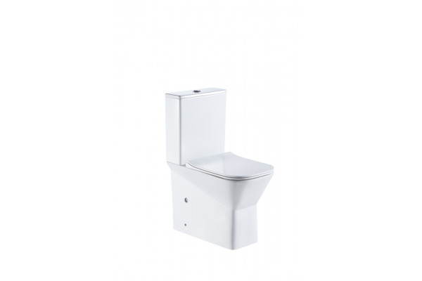 Напольный унитаз Cerutti Spa ELLERO CT8458 белый, 35.5x61 см