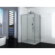 Душевой уголок Cerutti Spa Vito110-L без поддона прямоугольный, двери раздвижные