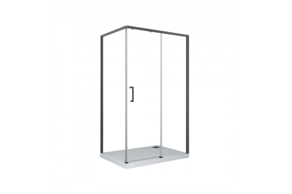 Душевой уголок Cerutti Spa Vito110B-R без поддона прямоугольный, двери раздвижные