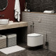 Подвесной унитаз Cerutti SPA Tanaro Aria CT8910белый, микролифт, овальный, 36.5x49 см