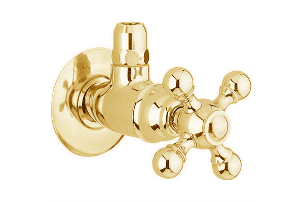 CISAL Угловой вентиль 1/2" цвет золото AR00146024 Акция