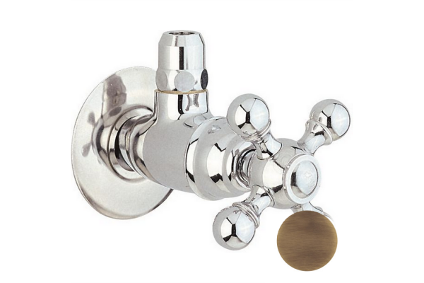 CISAL Угловой вентиль 1/2" цвет бронза AR00146027 Акция