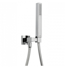 CISAL Shower Душевой гарнитур:ручная лейкашланг 150 смдержатель настенный для лейки цвет хром