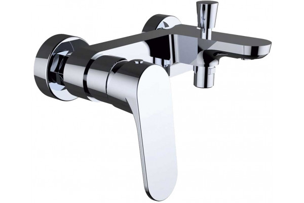 Смеситель Clever Vogue Elegance 61378 для ванны с душем, однорычажный, хром