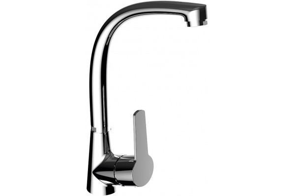 Смеситель Clever Panam Evo Xtreme 60533 для кухонной мойки однорычажный, хром