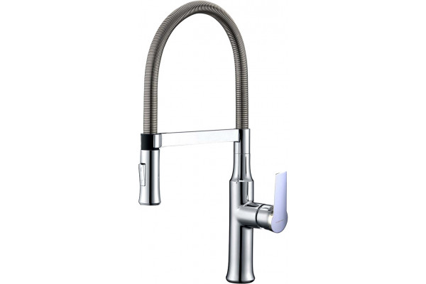 Смеситель Clever Grifos Chef 98764 для кухонной мойки однорычажный, хром