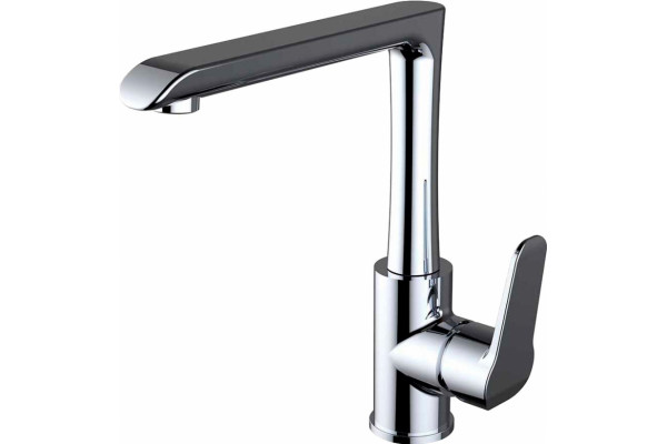 Смеситель Clever Start Elegance 99378 для кухонной мойки однорычажный, хром