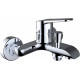 Смеситель Clever Start Elegance 99372 для ванны с душем, однорычажный, хром