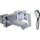 Смеситель Clever Ventu Platinum 99434 для ванны с душем, однорычажный, хром