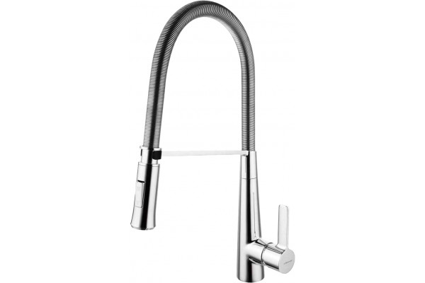 Смеситель Clever Grifos Chef 99443 для кухонной мойки однорычажный, хром