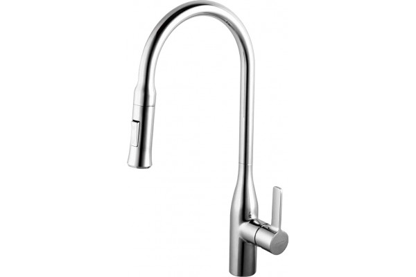 Смеситель Clever Grifos Chef 99441 для кухонной мойки однорычажный, хром