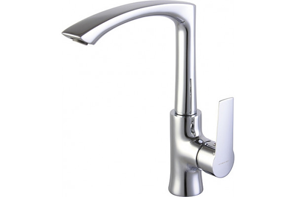 Смеситель Clever Agora Elegance 98684 для кухонной мойки однорычажный, хром