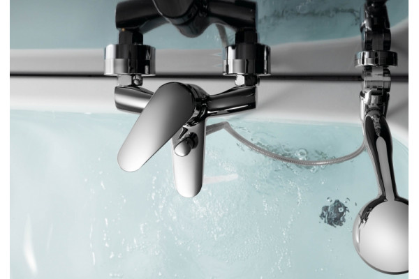 Смеситель Clever Bahama Xtreme 98177 для ванны с душем, однорычажный, хром
