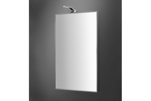Зеркало Colombo Design Gallery B2061 со светильником прямоугольное,  в стиле hi-tech