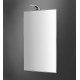 Зеркало Colombo Design Gallery B2061 со светильником прямоугольное,  в стиле hi-tech