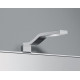 Зеркало Colombo Design Gallery B2061 со светильником прямоугольное,  в стиле hi-tech