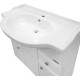 Тумба с раковиной Comforty Сочи 100, напольная, ручки хром