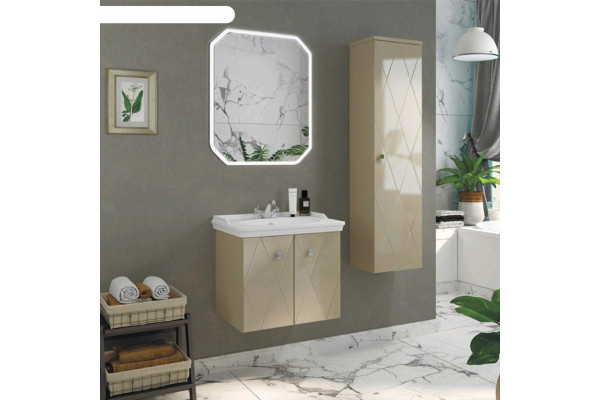 Зеркало Comforty Колеус 65, с подсветкой, прямоугольное