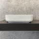 Мебельная раковина Comforty T-Y9378 прямоугольная, цвет белый