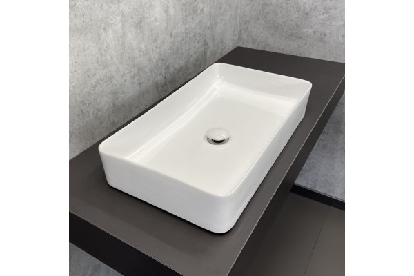 Мебельная раковина Comforty 78189 прямоугольная, цвет белый