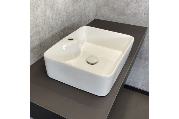 Мебельная раковина Comforty PZ-6068 прямоугольная, цвет белый
