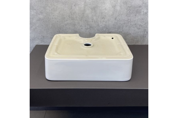 Мебельная раковина Comforty PZ-6068 прямоугольная, цвет белый