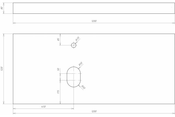 Тумба с раковиной Comforty Прага 120 раковина 78189, подвесная, матовая