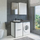 Зеркало Comforty Лозанна 55 серое матовое