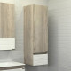 Шкаф Comforty Страсбург 35 дуб дымчатый матовый, с доводчиками